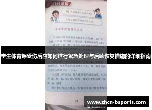 学生体育课受伤后应如何进行紧急处理与后续恢复措施的详细指南