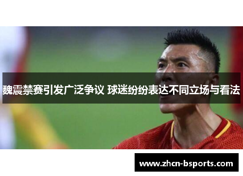 魏震禁赛引发广泛争议 球迷纷纷表达不同立场与看法